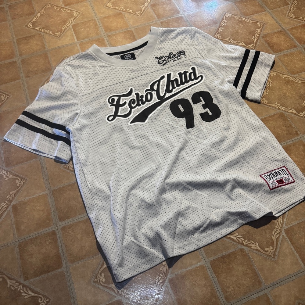 Vintage Ecko Unltd. "93" Mesh Streetwear Jersey - Size M